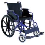 Кресло-коляска CA931B с откидными подлокотниками и съемными подножками  складная до 150 кг