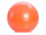 Мяч для занятий ЛФК М-175 с насосом  75 см  оранжев  игольчатый