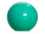 Мяч для занятий ЛФК М-185 с насосом  85 см  зеленый  игольчатый